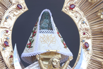 Invitan a fieles de Tilar&aacute;n-Liberia a confeccionar vestido para La Negrita