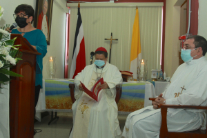 Hospital geriátrico celebró a su patrono San Juan Pablo II