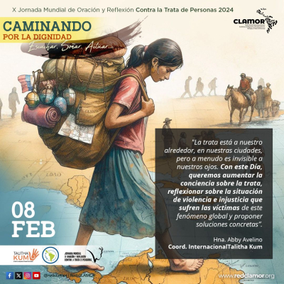 La Jornada se celebra desde el 2015 todos los 8 de febrero, en el marco de la festividad de Santa Josefina Bakhita, una mujer que fue v&iacute;ctima de la esclavitud.