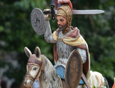 Apóstol Santiago (1865-1885), pertenece a la Parroquia de Palmares.