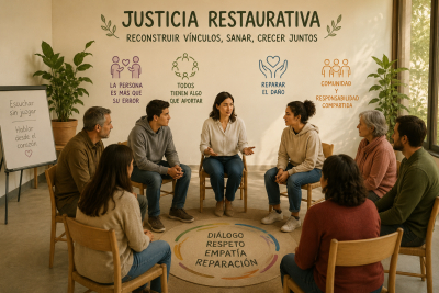 Leyes hay, falta aplicar justicia restaurativa