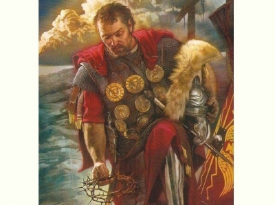 Un centuri&oacute;n romano