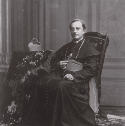 Monse&ntilde;or Thiel fue el segundo obispo de Costa Rica, de 1880 a 1901.