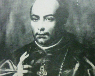 Obispo Jorge Viteri y Ungo, primer Obispo de El Salvador (1843-1846), último Obispo de Nicaragua y Costa Rica (1849-1850) y Obispo de León (1850-1853).