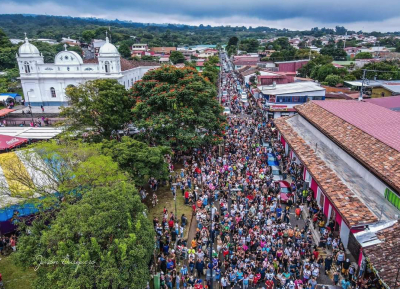 La entrada de los santos en Barva