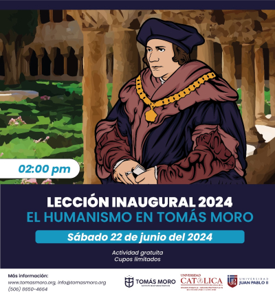 Ponencia virtual: Conozca sobre el humanismo en Tom&aacute;s Moro