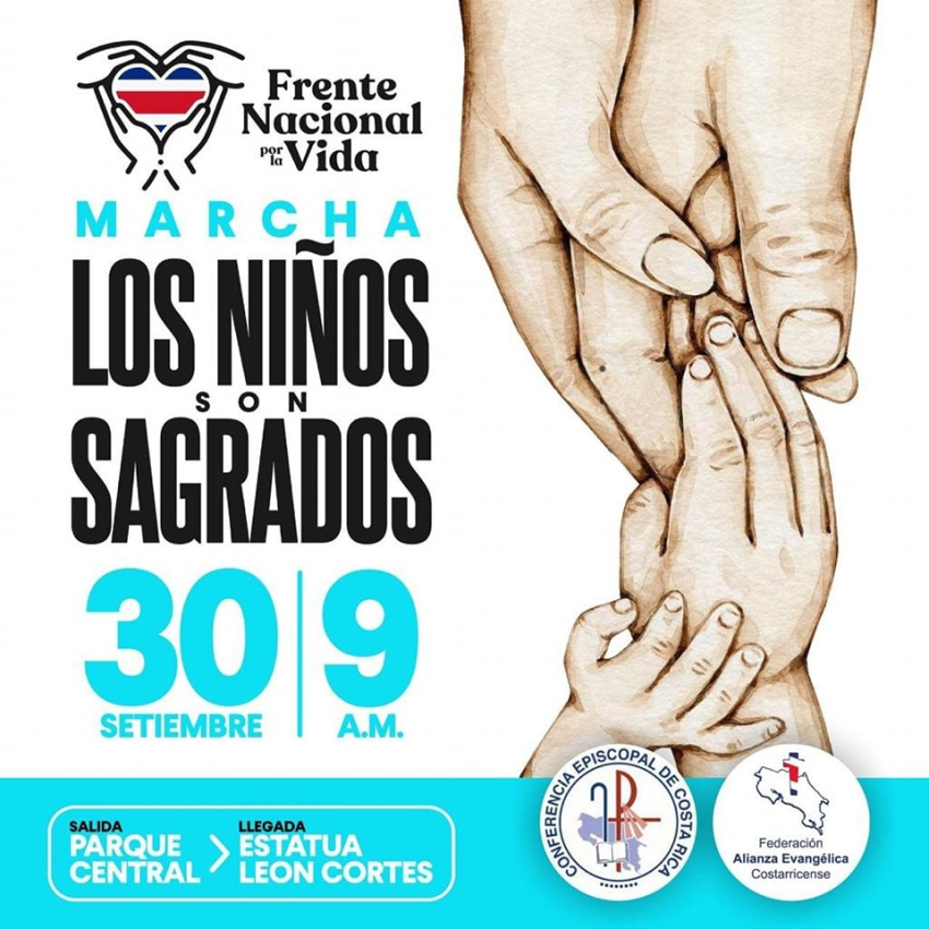 Gobierno declara de Interés Público marcha "Nuestros Niños son Sagrados"