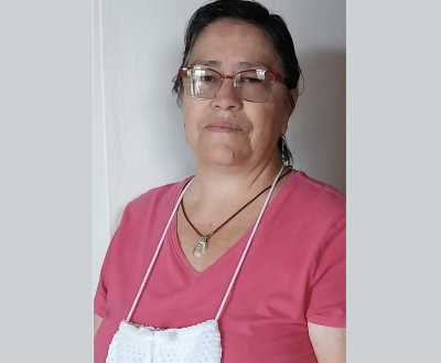 Al iniciar su labor, Mar&iacute;a de los &Aacute;ngeles pide permiso al Se&ntilde;or y ora para que &Eacute;l sea recibido con amor.