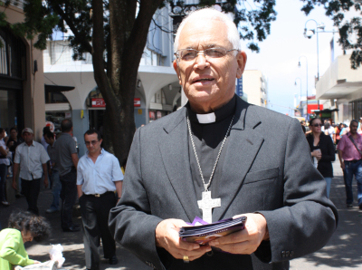 Mons. Hugo Barrantes: &ldquo;Que me recuerden porque trabaj&eacute; para salir a las calles&rdquo;
