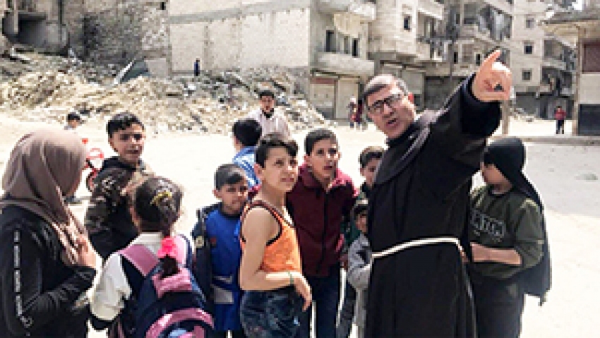 Un franciscano en la guerra