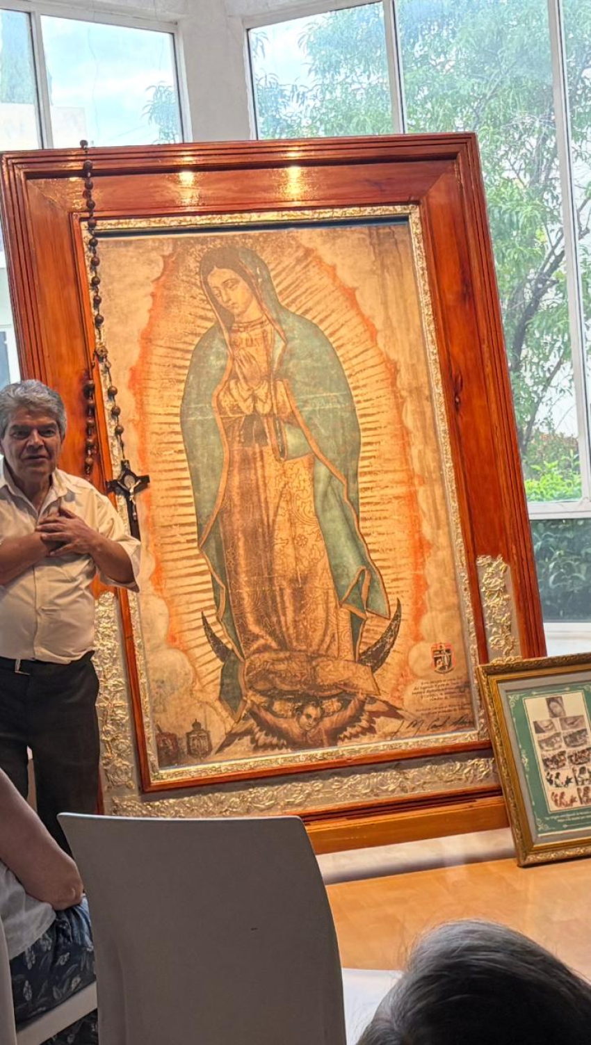 Virgen peregrina de Guadalupe vendrá a Costa Rica