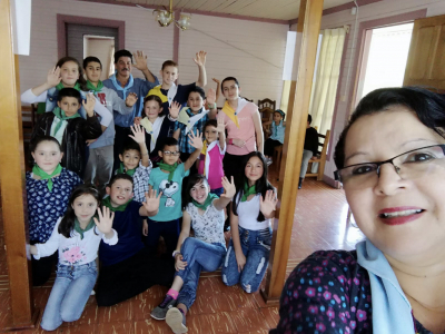 Los ni&ntilde;os misioneros de la Iglesia