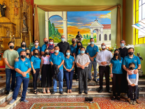 Este espacio físico es el resultado de un esfuerzo de la comunidad eclesial.