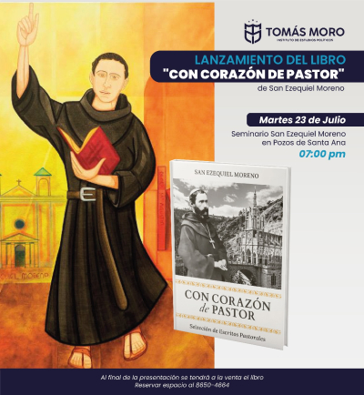 Presentar&aacute;n libro sobre santo que se enfrent&oacute; al liberalismo