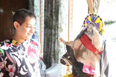 V&iacute;ctor tiene un don extraordinario para el arte.