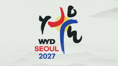 Logotipo de la JMJ de Seúl 2027.