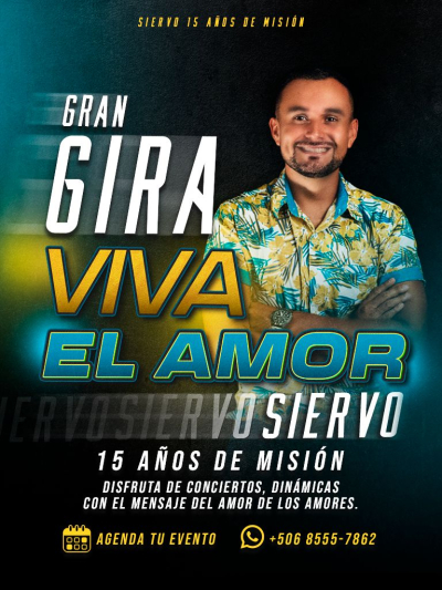 El Siervo celebra gira por 15 a&ntilde;os de carrera musical