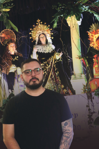 Juan Calder&oacute;n, mayordomo y camarero de la imagen de Nuestra Se&ntilde;ora de la Soledad.