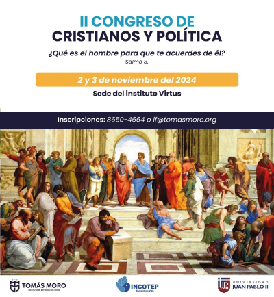 Participe en el II Congreso de Cristianos y Pol&iacute;tica&nbsp;