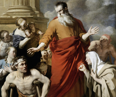 Sagradas Escrituras: El paral&iacute;tico de Listra