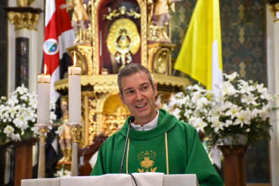 Monse&ntilde;or Bertomeu celebr&oacute; la Eucarist&iacute;a en la Bas&iacute;lica de Nuestra Se&ntilde;ora de los &Aacute;ngeles.
