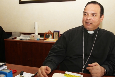 Mons. Daniel Francisco Blanco, Obispo Auxiliar de San José.