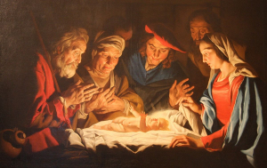 Adoraci&oacute;n de los pastores, Matthias Stomer