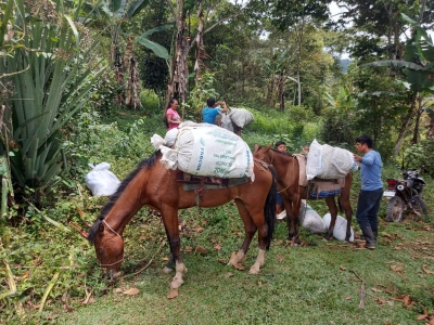 Misionero hizo entrega de donaciones a indígenas de Diócesis de Cartago