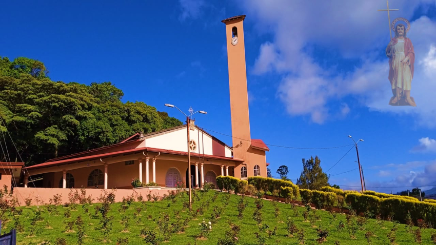 Templo parroquial actual.