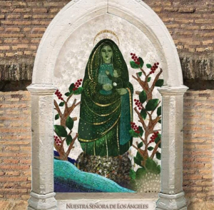 El mosaico adornará los jardínes del Vaticano.