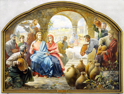 El primer signo de Jes&uacute;s, en Can&aacute; de Galilea.