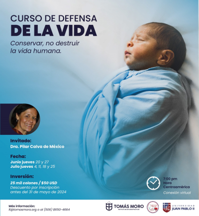 Participe en curso sobre defensa de la vida humana