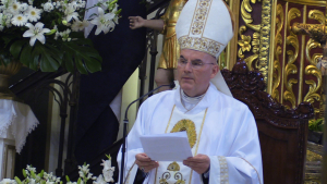 Mons. José Manuel Garita, Obispo de Ciudad Quesada y Presidente de la Conferencia Episcopal