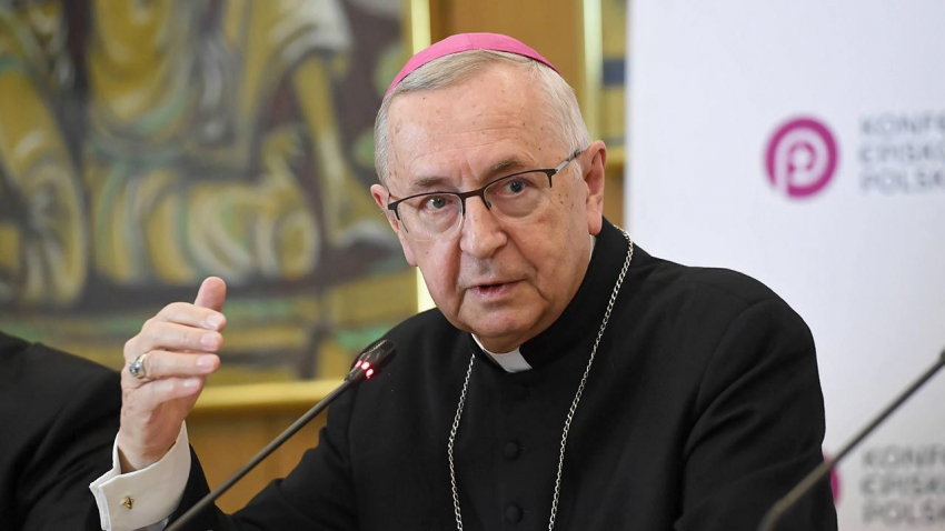 Presidente de la Conferencia Episcopal de Polonia, Mons. Stanislaw Gadecki.