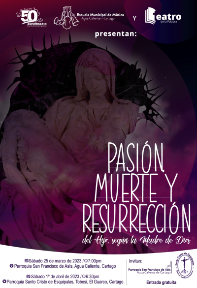 Teatro, danza y m&uacute;sica para representar la Pasi&oacute;n