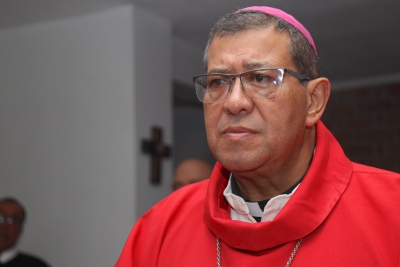 Mons. Javier Rom&aacute;n Arias, Obispo de Lim&oacute;n