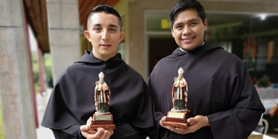 Celebran ordenación diaconal de dos frailes de la Orden de San Agustín