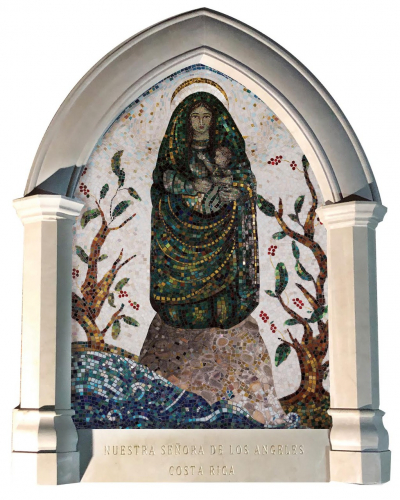 Los participantes caminar&aacute;n hasta el Mosaico de La Negrita, colocado en octubre de 2021