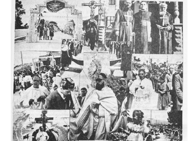 Fiesta de Cristo Rey en San Vicente de Moravia, 1948