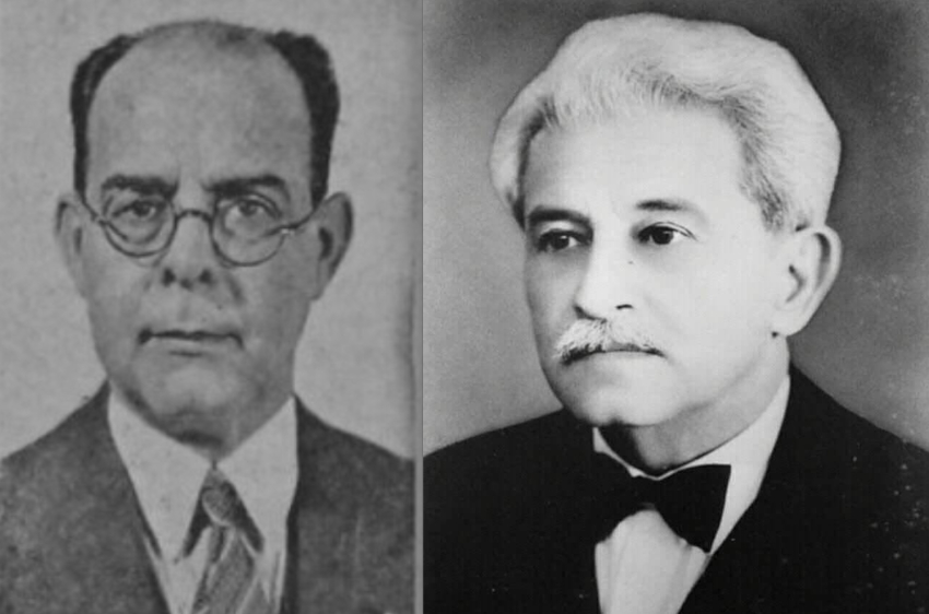 Dr. Mariano Figueres Forges y el Dr. Rafael Calderón Muñoz.