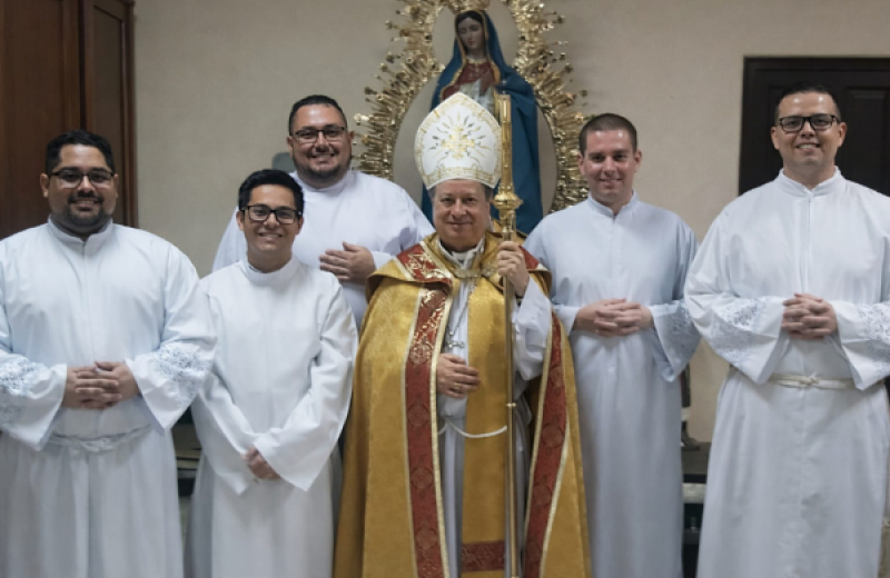 Conozca a los cinco que serán ordenados diáconos en la Catedral Metropolitana