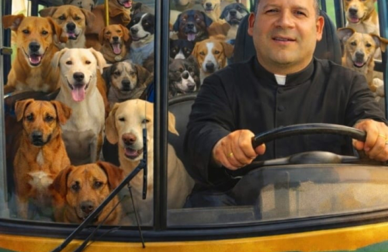 El hogar para perros del Padre Alejandro