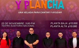 Concierto Entre Curas y Plancha, por la formación de los seminaristas